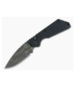 Protech Strider SnG Custom Shark Skin DLC Black Aluminum Automatic Knife 2407-SS - PT-2407-SS 1