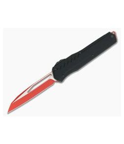 Microtech Cypher MK7 S/E Red Black Hardware Wharncliffe OTF Automatic Knife 241M-1RDBK - MT-241M-1RDBK 1