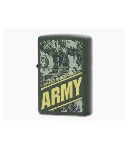Zippo Lighter Army Green Matte - ZI-24828 1