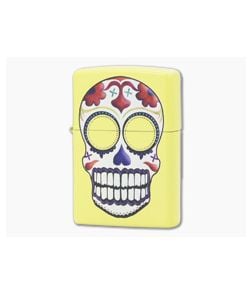 Zippo Windproof Lighter Day of the Dead Yellow - ZI-24894 1