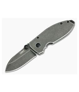 CRKT Squid Black StoneWash Frame Lock by Lucas Burnley 2490KS - CRKT-2490KS 1