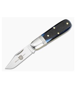 GEC #25 Watch Pocket Barlow Navy Blue Sawcut Bone - GEC-251125SS-NBSB 1