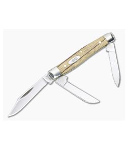 Case Small Stockman Smooth Natural Zebra Wood 25144 - CA-25144 1