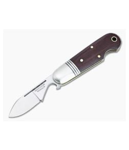 Tidioute #25 EO Beerlow Coral Canvas Micarta 1095 Steel Blade And Bottle Opener 252123-CCM - GEC-252123-CCM 1