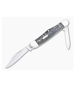 Case Half Whittler Smooth Black Sycamore Wood Slip Joint 25571 - CA-25571 1