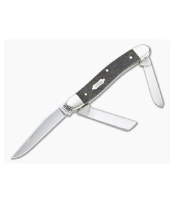 Case Medium Stockman Smooth Black Sycamore Wood Slip Joint 25573 - CA-25573 1