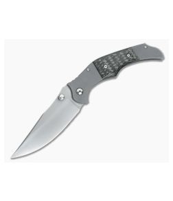 Jody Muller Titanium & Carbon Fiber Inlay Custom Folding Knife - CU-2567 1