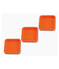 Maratac Mini Armorer Tray - Orange Silicone - Set of 3 - MAR-266 1