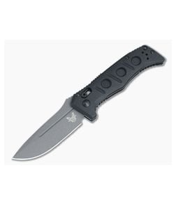 Benchmade 2730GY-1 Mini Auto Adamas Black G10 CruWear Folder - BM-2730GY-1 1