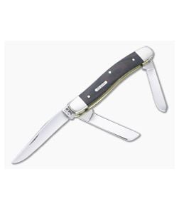 Case Medium Stockman Black and Red Micarta Slip Joint 27853 - CA-27853 1