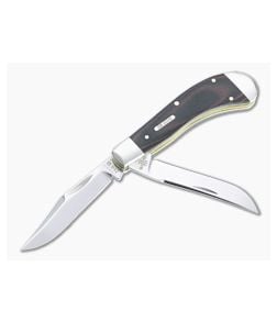 Case Saddlehorn Smooth Black and Red Micarta Slip Joint 27856 - CA-27856 1
