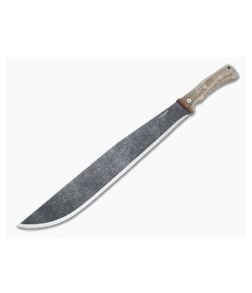Condor Tool & Knife Mountain Pass Machete 1075 Natural Micarta Machete CTK2838-15.5HC - CTK-2838-15.5HC 1