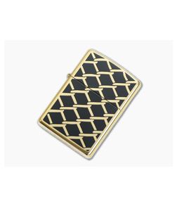 Zippo Classic Brass Fence Design - ZI-28675 1