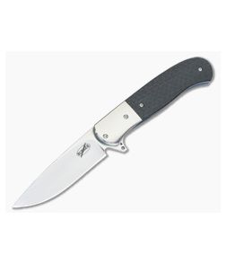 Burger Knives Atlas Flipper Lightning Strike Carbon Fiber - CU-2872 1