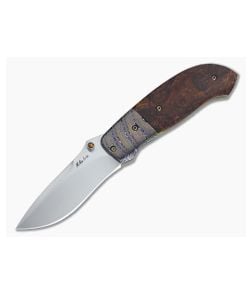 Mike Irie Model 1 Folder Desert Ironwood S35VN #337 - CU-2927 1