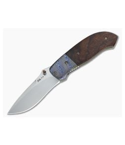 Mike Irie Model 1 Folder Desert Ironwood S35VN #335 - CU-2928 1