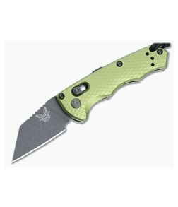 Benchmade Partial Auto Immunity Black M4 Green Handle 2950BK-2 - BM-2950BK-2 1