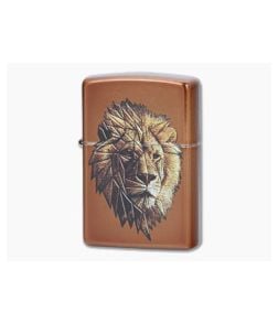 Zippo Lighter Polygonal Lion Design - ZI-29865 1