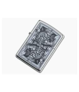 Zippo Lighter Steampunk King of Spades Design - ZI-29877 1