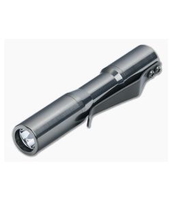 CWF Micro Click Custom Flashlight DLC Satin Titanium 5000k 219C LED CWF-029 - CWF-029 1