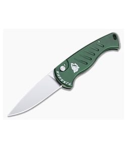 Piranha P2 Fingerling Mirror 154CM Green Button Lock Automatic - PRN-2G 1