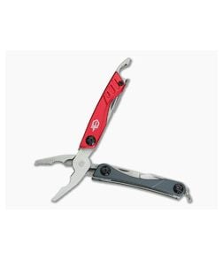 Gerber Dime Red Butterfly Opening Keychain Multi-Tool 30-000417 - GB-30-000417 1