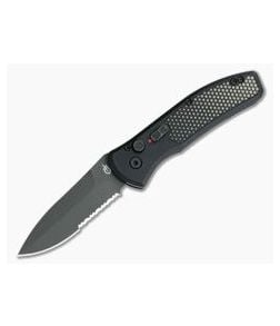 Gerber Empower Black Armor Grip Part Serrated Black S30V Automatic 30-001636 - GB-30-001636 1