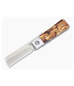 Gerber Jukebox Tortoise Shell Acrylic Liner Lock Folding Knife 30-001696 - GB-30-001696 1