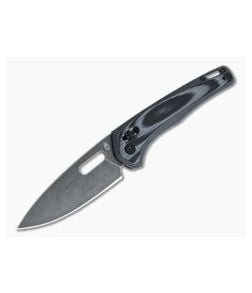 Gerber Sumo Black Stonewashed Spear Point Gray and Black G10 Pivot Lock Folder 30-001813 - GB-30-001813 1