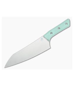 Microtech Chef's Knife Caribbean Blue G10 Stonewash - MT-3000-10CA 1