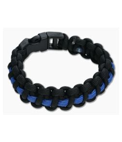 Knotty Boys 550 Paracord Bracelet Support Our Police - KB-301 1