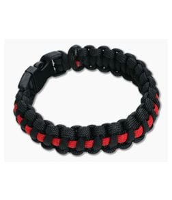 Knotty Boys 550 Paracord Bracelet Fire and Rescue - KB-302 1