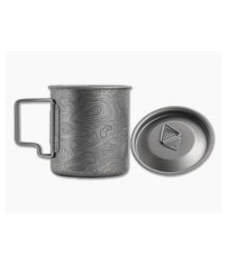 Maratac Titanium 15oz Topo Field Cup and Lid Adventure Kit - MAR-304 1