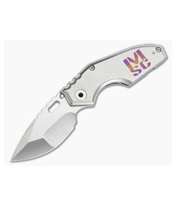 Mick Strider Custom Jibble Titanium Frame Lock - CU-3075 1