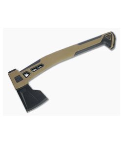 Gerber 15" Bushcraft Hatchet FDE/Black GFN Axe 31-003783 - GB-31-003783 1