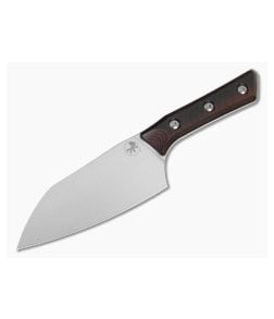 Microtech Santoku 6" Black Cherry G10 M390MK Stonewash Kitchen Knife (6" Blade) 3200-10BC - MT-3200-10BC 1
