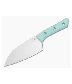 Microtech Santoku 6" Caribbean Blue G10 Stonewash - MT-3200-10CA 1