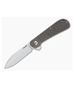 Enrique Pena Custom Zulu Flipper Jigged Titanium - CU-3201 1
