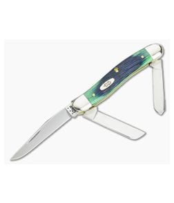 Case Stockman Hunter Green Barnboard Jigged Bone - CA-32114 1