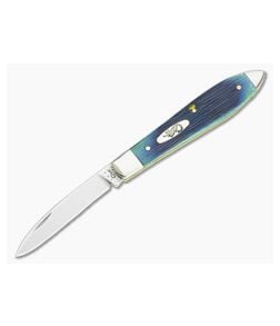 Case Tear Drop Jack Hunter Green Barnboard Jigged Bone - CA-32117 1
