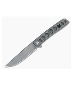 Brad Zinker Custom Urban Trapper Titanium Stonewashed FLF 3022 - CU-3222 1