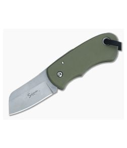 Sakman Knives Chappy Friction Folder OD Green G10 - CU-3243 1