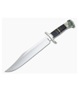 D'Holder Custom Fixed Long Bowie Micarta & Stag - CU-3251 1