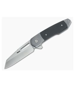 Seamus Knives Custom MC Flipper Crossover Carbon Fiber - CU-3285 1