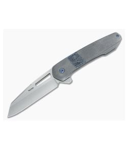Seamus Knives Custom MC Flipper Titanium with Texture Tec Insert - CU-3286 1