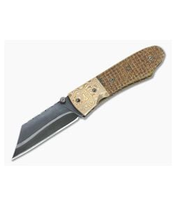 Burr Oak Custom Combat Utility Mini Thunderstrike Kevlar and Mokume - CU-3291 1