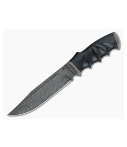 Olamic Cutlery Voykar HT Black Micarta and Damascus - CU-3299 1