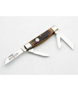 Queen Amber Stag Bone Large Congress - QN-32ACSB 1