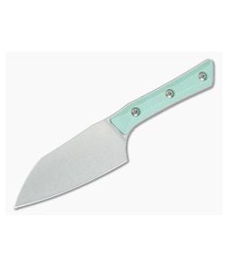 Microtech Santoku 4.2" Caribbean Blue G10 Stonewash - MT-3300-10CA 1