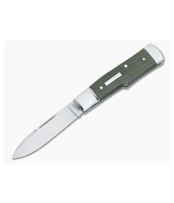 Hiroaki Ohta #113 Gunstock Green Micarta Slip Joint - CU-3307 1